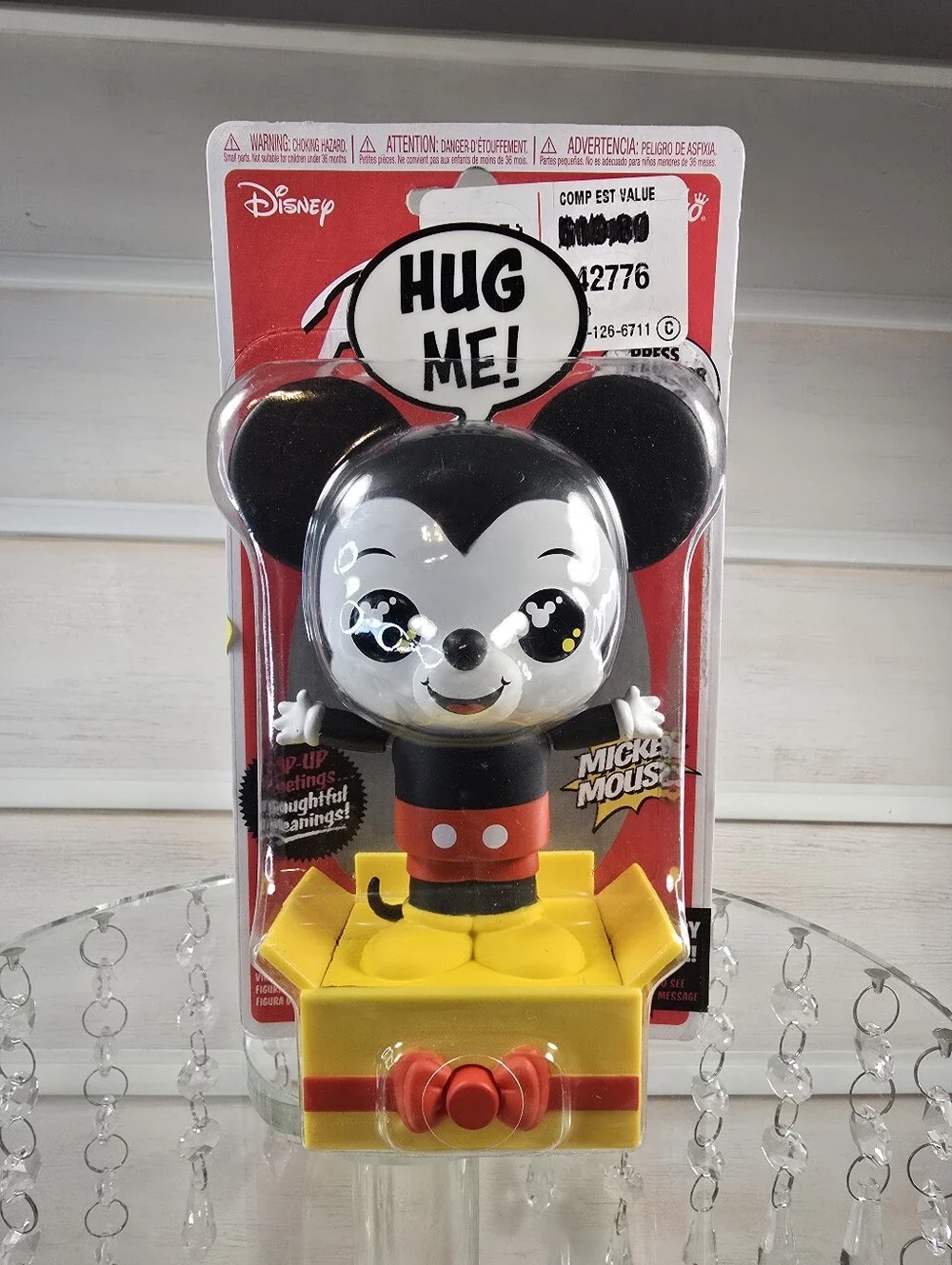 Funkco Disney Mickey Mouse Figure in Black, Red, Yellow